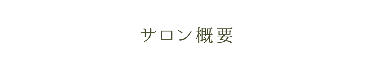 サロン概要